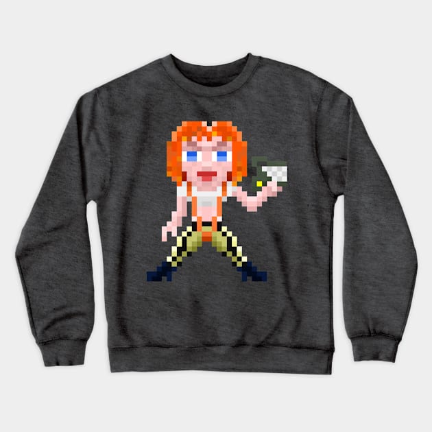 16-Bits Multipass Crewneck Sweatshirt by badpun